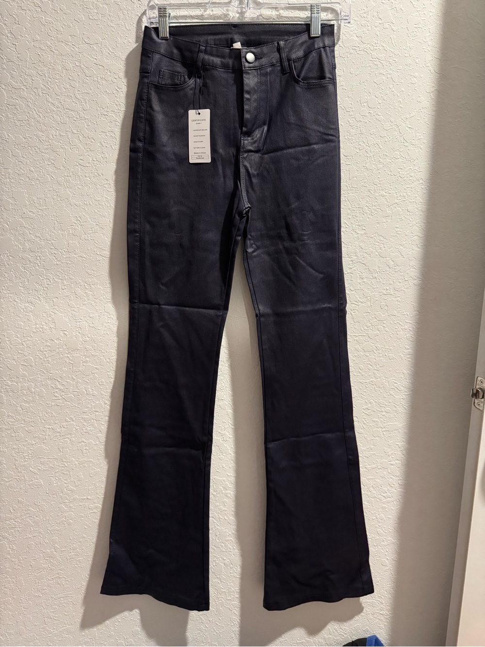 SHEIN Black Flared High-Rise Jeans